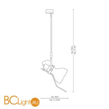 Трековый светильник Fabbian Star D37J07 27 - Схема