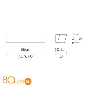 Настенный светильник Fabbian Style D29 D01 27 - Схема
