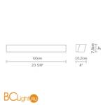 Настенный светильник Fabbian Style D29 D11 27 - Схема