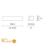 Настенный светильник Fabbian Style D29 D02 02 - Схема