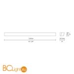 Настенный светильник Fabbian Style D29 D13 27 - Схема