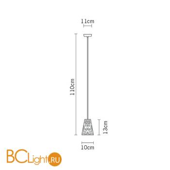 Подвесной светильник Fabbian Vicky D69 A99 00 - Схема