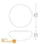 Потолочный светильник Fabbian White D20 E01 01 - Схема