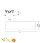 Встраиваемый светильник Fabbian Zen D67 L03 - Схема