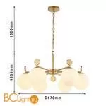 Люстра Favourite Absolute 2928-6P - Фото 1