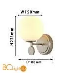 Бра Favourite Absolute 2929-1W - Фото 1