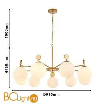 Люстра Favourite Absolute 2928-9P - Фото 1