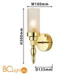 Бра Favourite Anima 2812-1W - Схема