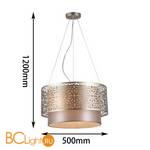 Подвесной светильник Favourite Arabesco 2912-5P - Схема