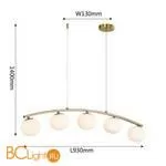 Подвесной светильник Favourite Arcata 4055-5P - Фото 1