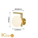 Настенный светильник Favourite Arcata 4055-1W - Фото 1