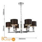 Люстра Favourite Archetypus 2674-6P - Схема