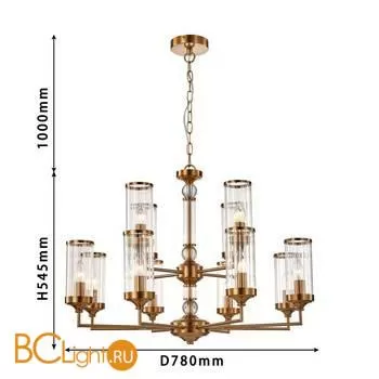 Люстра Favourite Basis 2927-12P - Фото 1