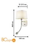 Бра Favourite Baumwolle 1687-2W - Схема