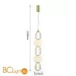 Подвесной светильник Favourite Bella (new) 4057-2P - Фото 1