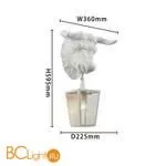 Настенный светильник Favourite Bison 4000-1W - Фото 1