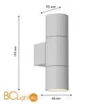 Уличный настенный светильник Favourite Bonum 4794-2W - Фото 0