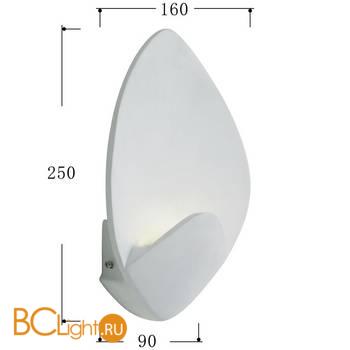 Настенный светильник Favourite Borges 2562-1W - Схема