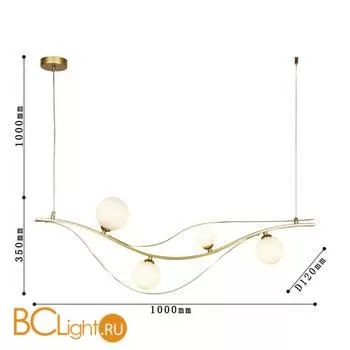 Подвесной светильник Favourite Carina 4059-4P - Фото 1