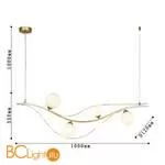 Подвесной светильник Favourite Carina 4059-4P - Фото 1