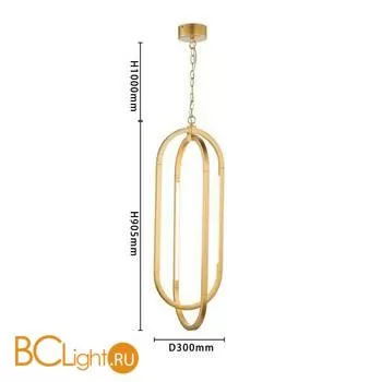 Подвесной светильник Favourite Castled 4008-4P - Фото 1