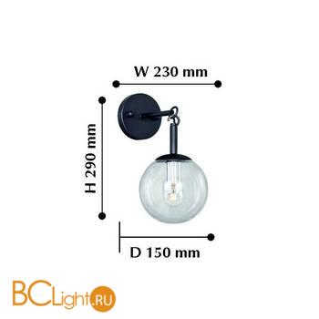 Бра Favourite Cirque 2169-1W - Схема