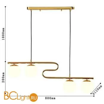 Люстра Favourite Collana 4037-4P - Фото 1