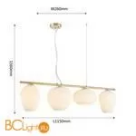 Подвесной светильник Favourite Comical 4052-4P - Фото 1