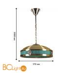 Подвесной светильник Favourite Cremlin 1274-3P1 - Схема