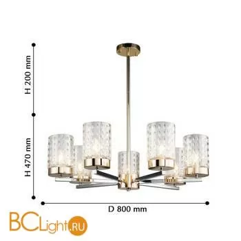 Люстра Favourite Crystallus 2710-7P - Фото 1