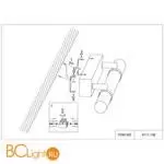 Настенный светильник Favourite Cuero 4111-1W - Фото 3