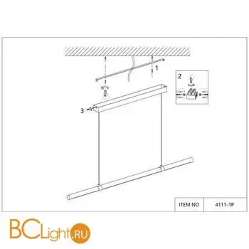 Подвесной светильник Favourite Cuero 4111-1P - Фото 4
