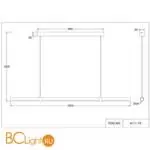 Подвесной светильник Favourite Cuero 4111-1P - Фото 3