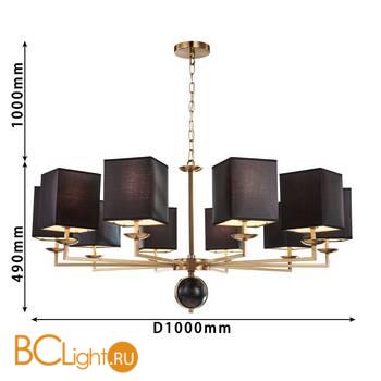 Люстра Favourite Diva 2822-10P - Схема