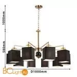 Люстра Favourite Diva 2822-10P - Фото 3