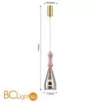 Подвесной светильник Favourite Dolci 4466-1P - Фото 1