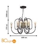 Люстра Favourite Drolling 1676-12P - Схема