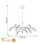 Люстра Favourite Duplex 2325-12P - Схема