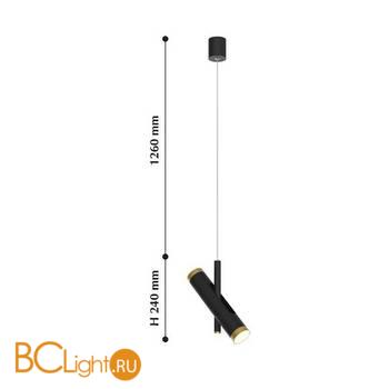 Подвесной светильник Favourite Duplex 2324-2P - Схема