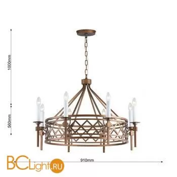 Люстра Favourite Eques 2878-8P - Фото 1