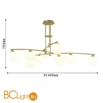 Люстра Favourite Equilibrium 4039-9P - Фото 1