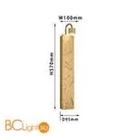 Настенный светильник Favourite Exemplum 4129-1W - Фото 1