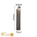 Настенный светильник Favourite Exemplum 4128-1W - Фото 1