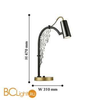 Настольная лампа Favourite Fabia 2300-1T - Схема