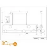 Подвесной светильник Favourite Fitirum 4072-6P - Фото 4