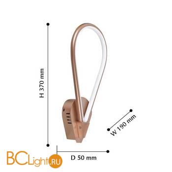 Настенный светильник Favourite Flora 2547-1W - Схема