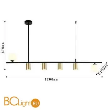 Подвесной светильник Favourite Frigus 4040-6P - Фото 1