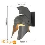 Настенный светильник Favourite Galea 2694-1W - Фото 1