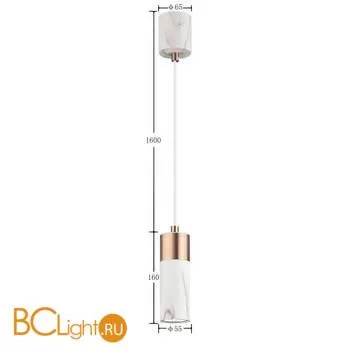 Подвесной светильник Favourite Gemma 2675-1P - Фото 0