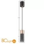 Подвесной светильник Favourite Gemma 2676-1P - Фото 0